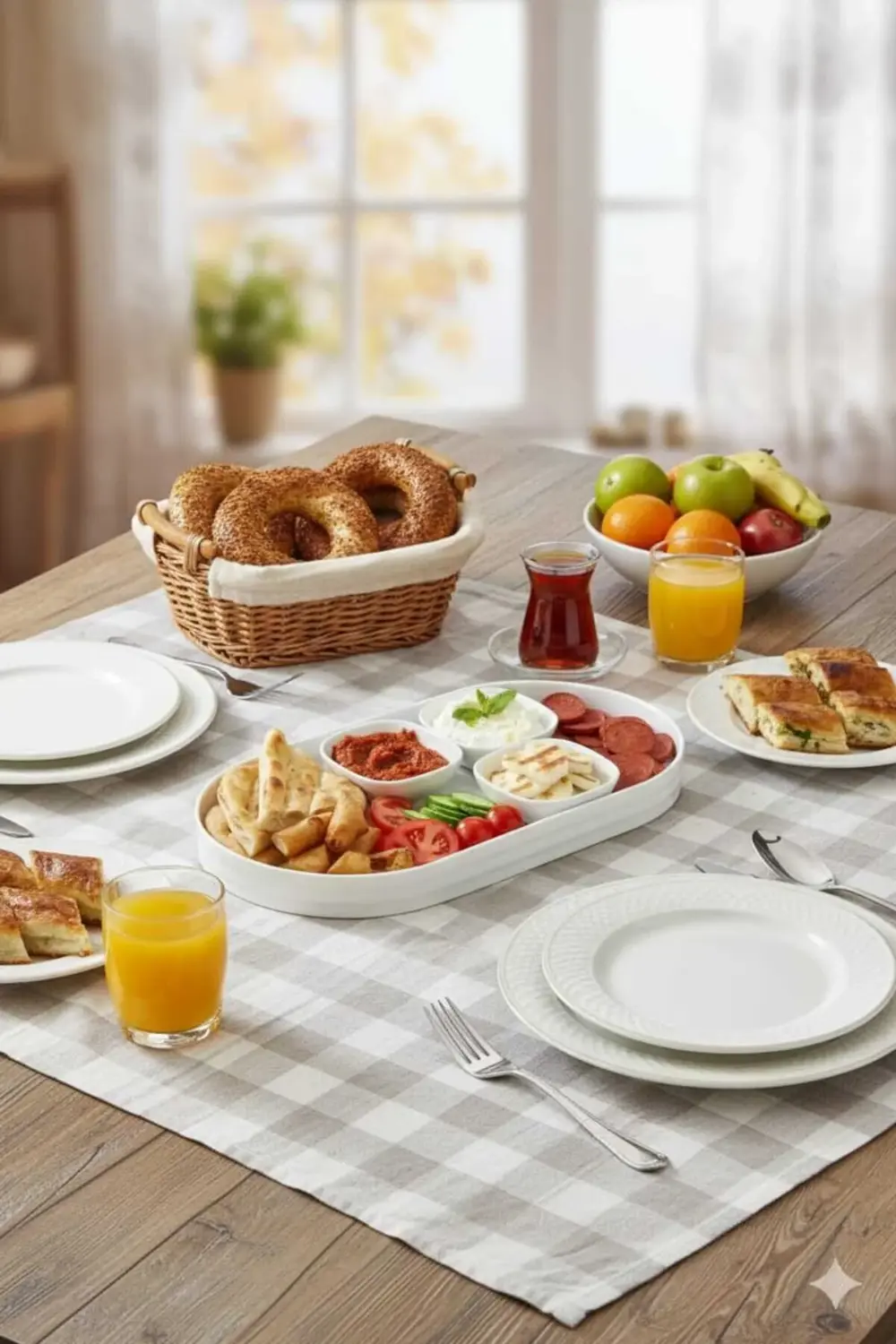 Kahvaltı ve Sunum İçin Porselen Servis Tabağı 36,5x19 cm