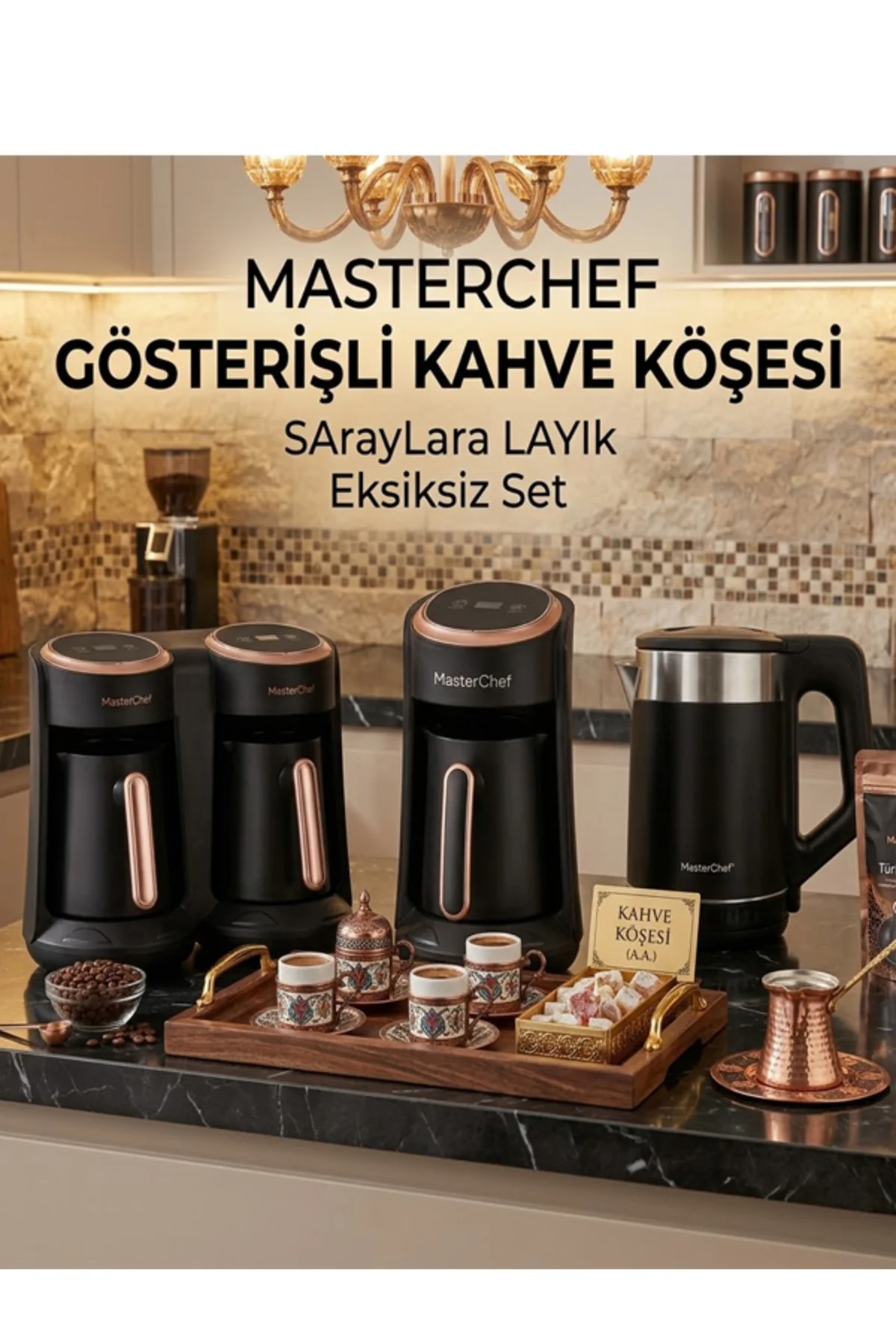 Kahve Köşesi Seti 3’ü Birarada