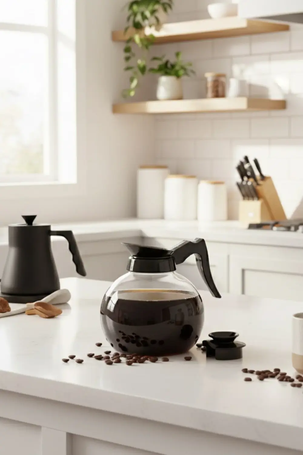 Kahve Potu Cam 1800 Ml