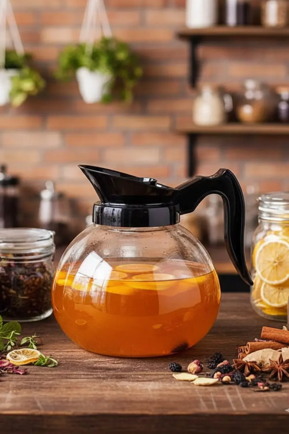 Kahve Potu Cam 1800 Ml