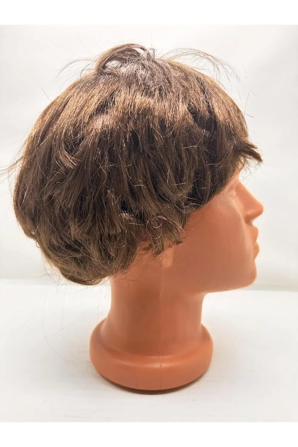 Kahve Renk Kısa Kesim İçi Astarlı Erkek Peruğu (5060) Kahve Renk Kısa Kesim İçi Astarlı Erkek Peruğu (5060)