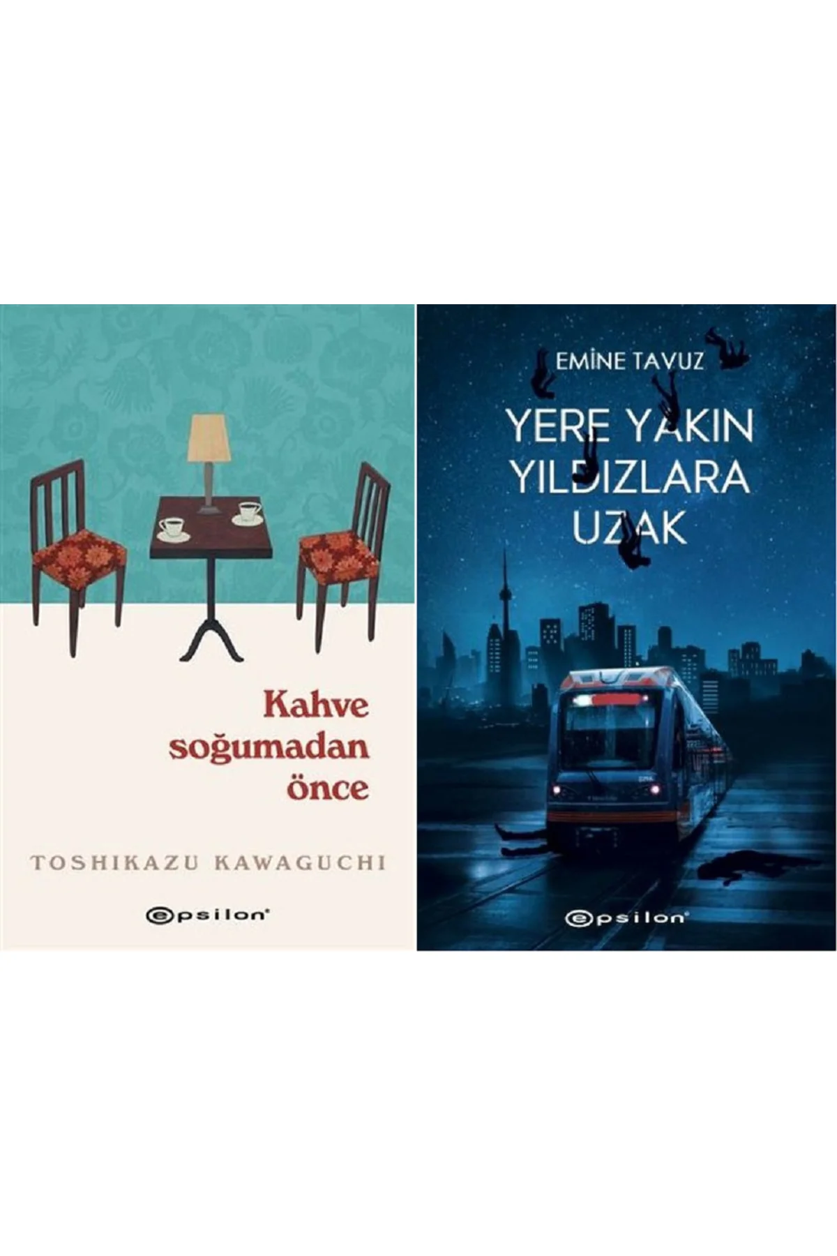 Kahve Soğumadan Önce + Yere Yakın Yıldızlara Uzak 2 Kitap Set