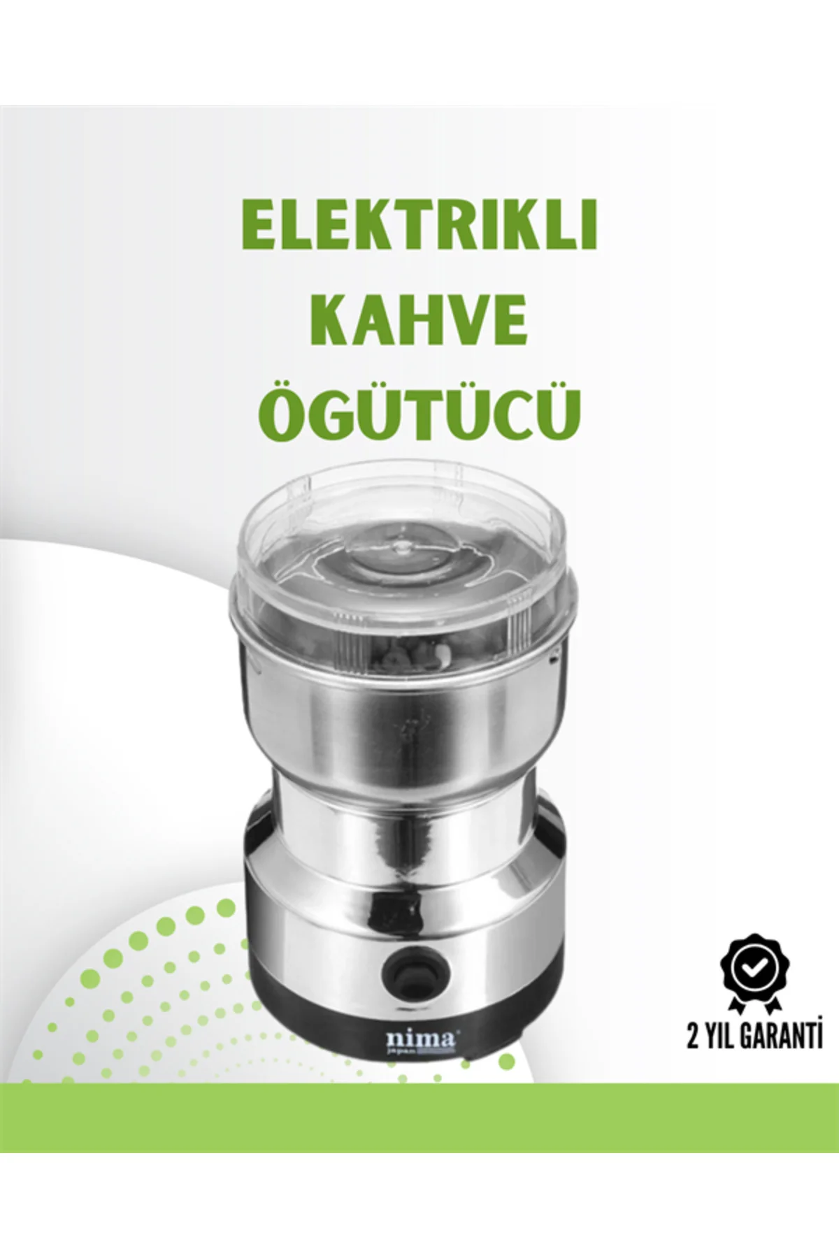 Kahve Ve Baharat Değirmeni | Kompakt, Hafif, Hızlı Öğütme, Şeffaf Kapaklı, Kolay Kullanım Kahve Ve Baharat Değirmeni | Kompakt, Hafif, Hızlı Öğütme, Şeffaf Kapaklı, Kolay Kullanım