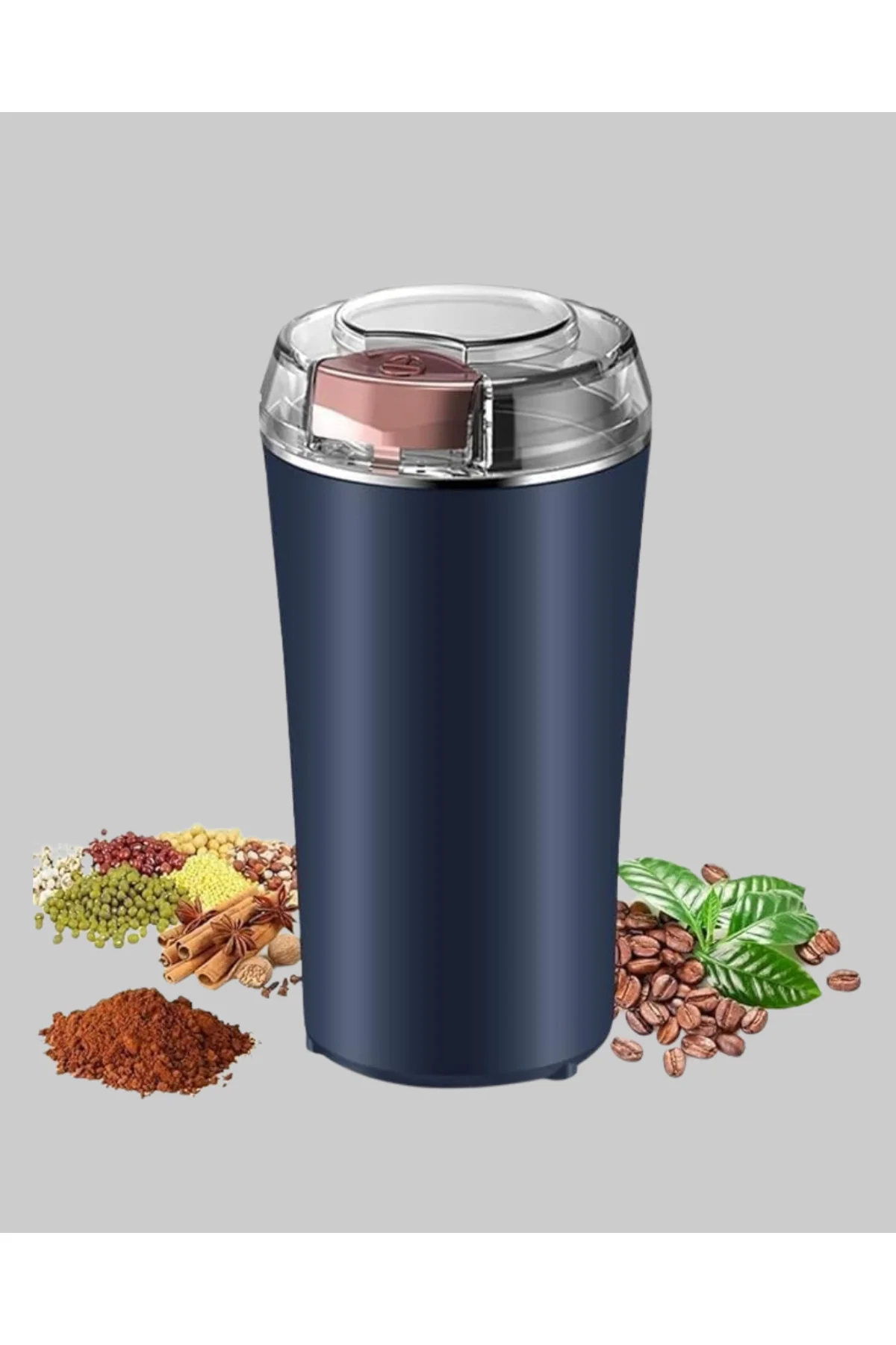 Kahve ve Baharat Öğütücü Otomatik Mekanizmalı Dayanıklı Çelik