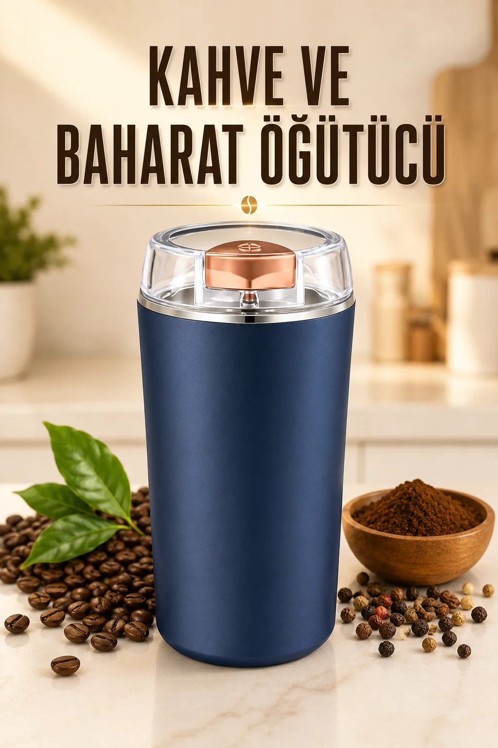 Kahve Ve Baharat Öğütücü Paslanmaz Çelik Dayanıklı Kolay Kullanım Fiyatı, Yorumları ve Özellikleri