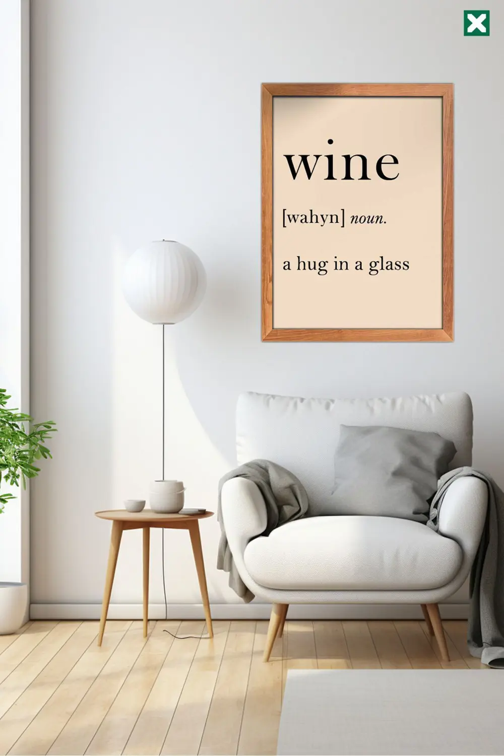 Kahve & Wine Time 3’lü Set , Çerçeve Görünümlü Modern Mdf Tablo