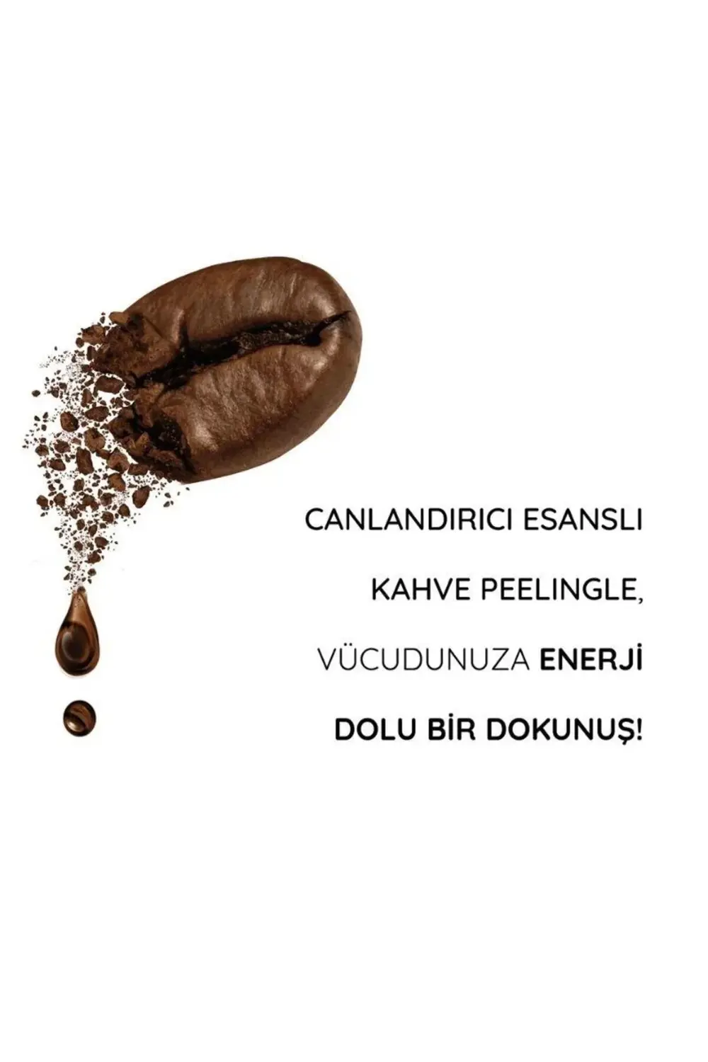 Kahveli Vücut Peelingi 300 ml