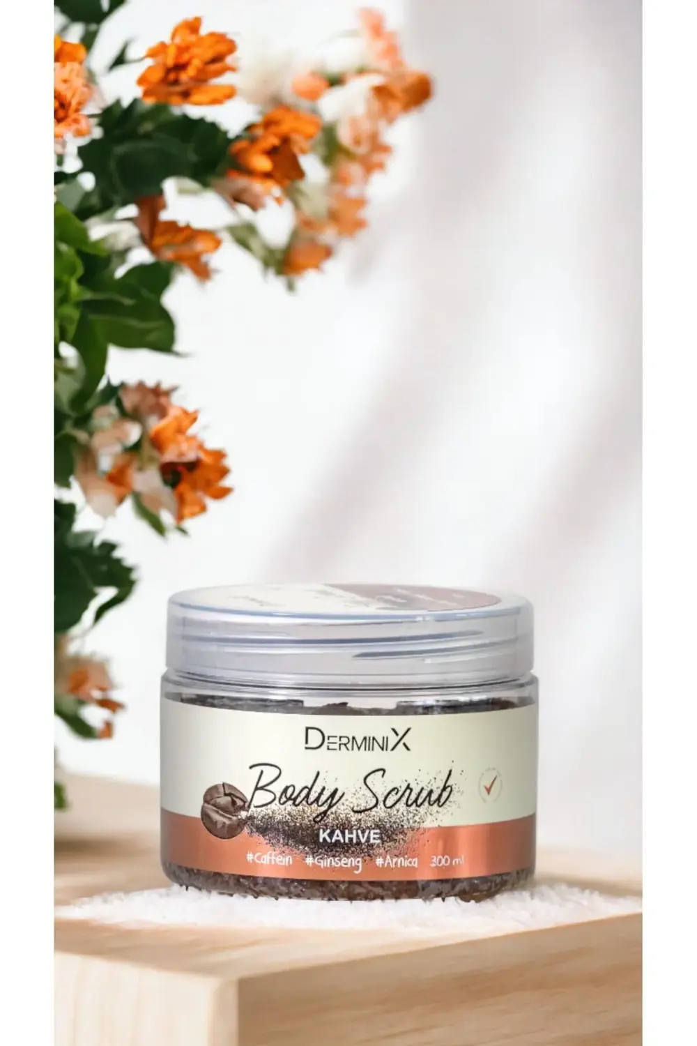 Kahveli Vücut Peelingi + Selülit Karşıtı Jel Fırsat Paketi