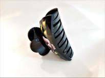 KAHVERENGİ DESENLİ MANDAL TOKA 1.KALİTE-MANTOK1