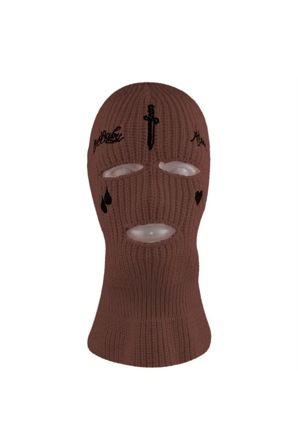 Kahverengi Gözyaşı - Heart Kar Maskesi