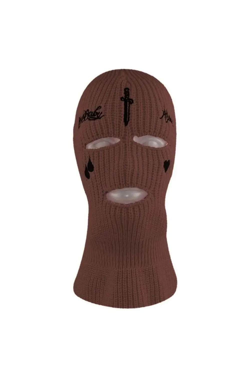 Kahverengi Gözyaşı - Heart Kar Maskesi