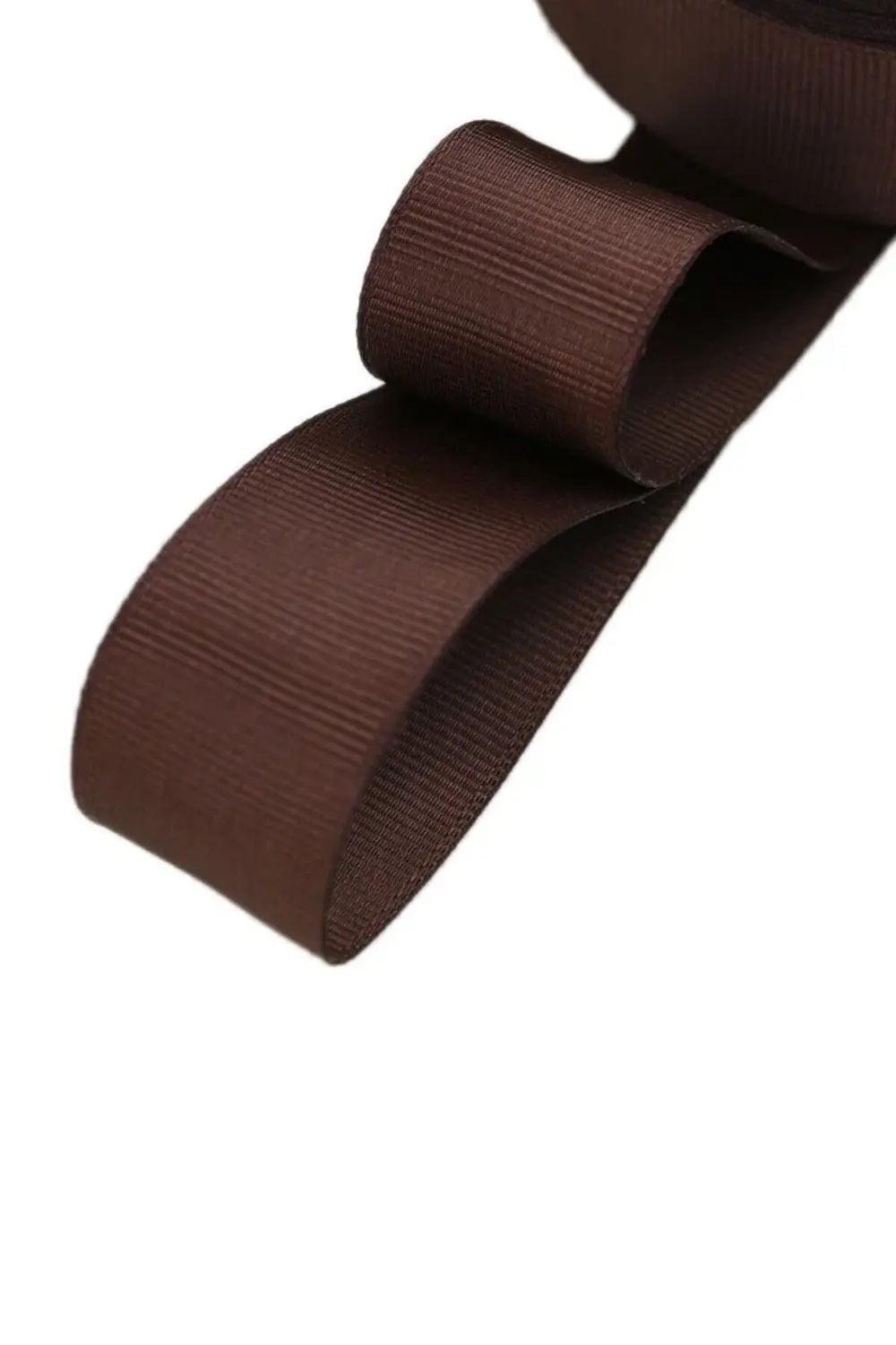 Tuhafiyecimiz Kahverengi Grogren Kurdele 10 M 4 Cm