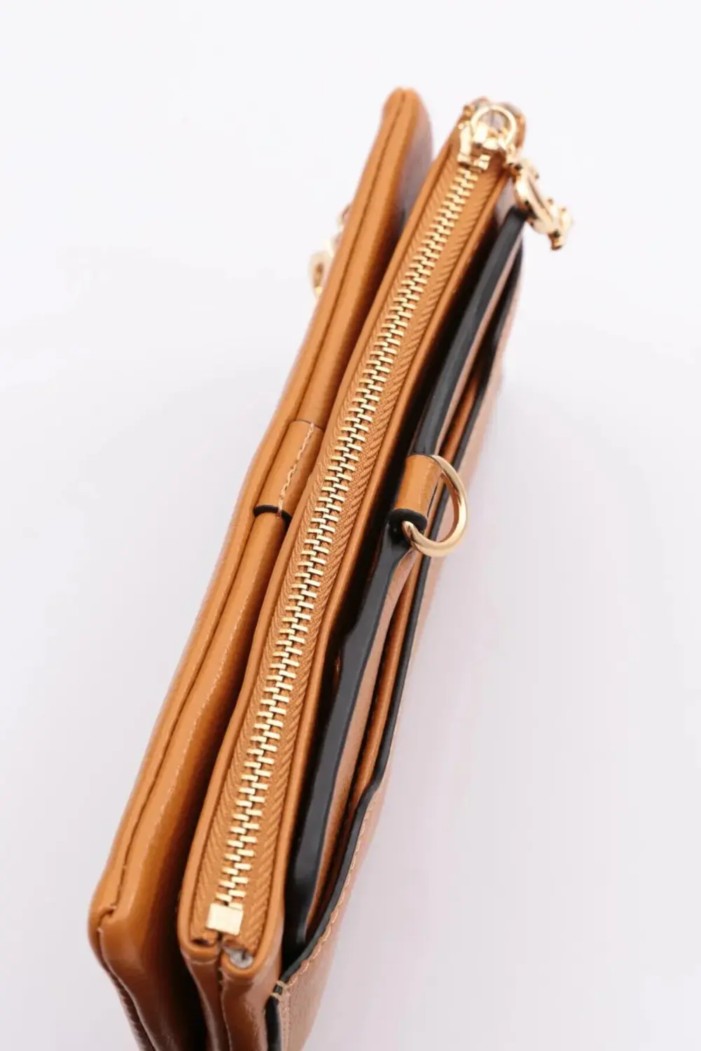 Kahverengi lüks Bozuk Paralı DERİ CÜZDAN