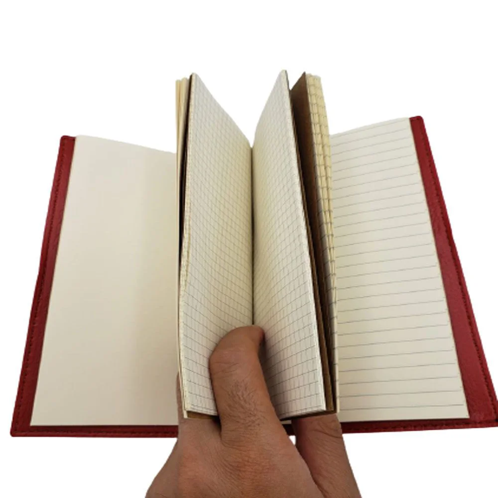 Kahverengi Pusula Temalı Deri Defter Kahverengi Pusula Temalı Deri Defter