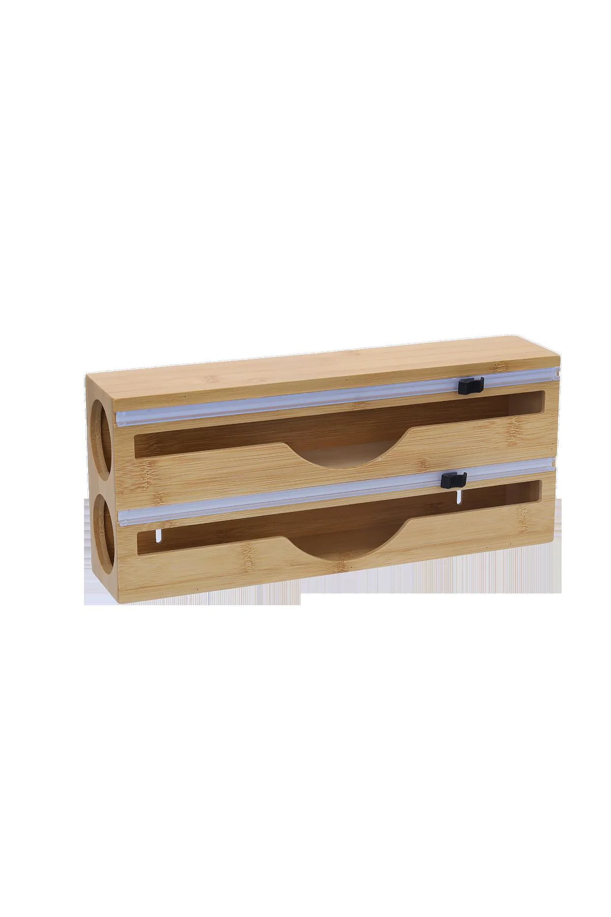 Kahverengi Unisex Bambu 2li Streç Folyo Kutusu Model Kodu: TR-1003Kahverengi