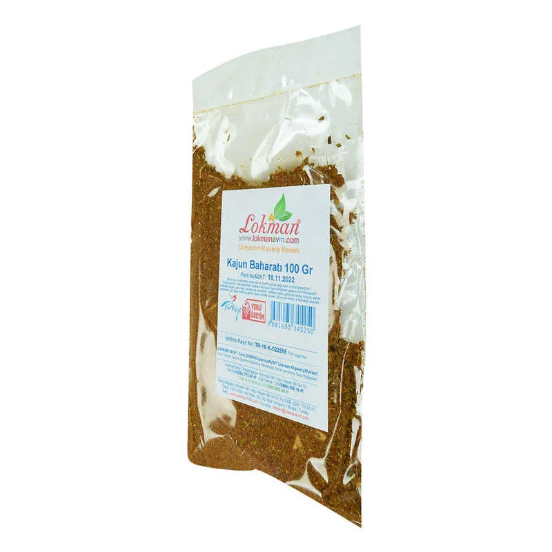 Kajun Baharatı 100 Gr – Orijinal Tat, Doğal Lezzet Kajun Baharatı 100 Gr – Orijinal Tat, Doğal Lezzet