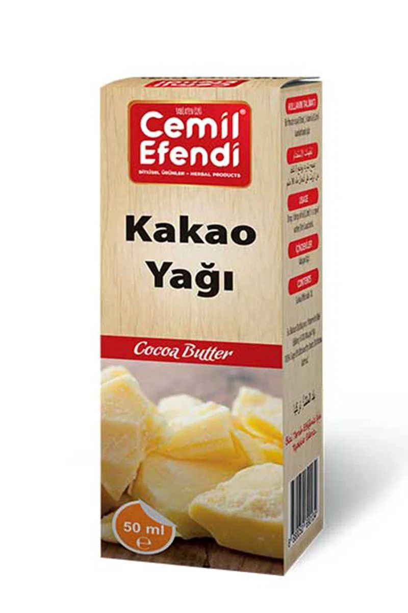 Kakao Yağı 50 Ml. - Doğal Soğuk Pres Nemlendirici & Cilt Bakım Yağı Kakao Yağı 50 Ml. - Doğal Soğuk Pres Nemlendirici & Cilt Bakım Yağı