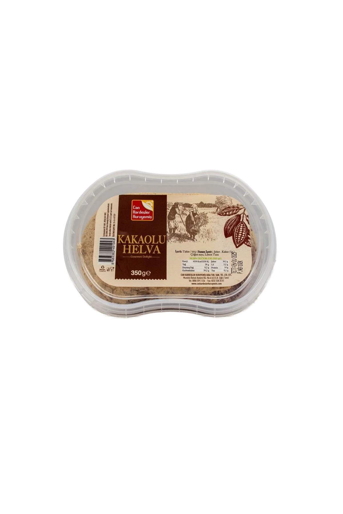 Kakaolu Helva Şekerli 350 g