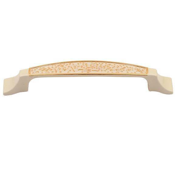 Gürçay Hirdavat Kaktüs Kulp Altin-Beyaz 96Mm