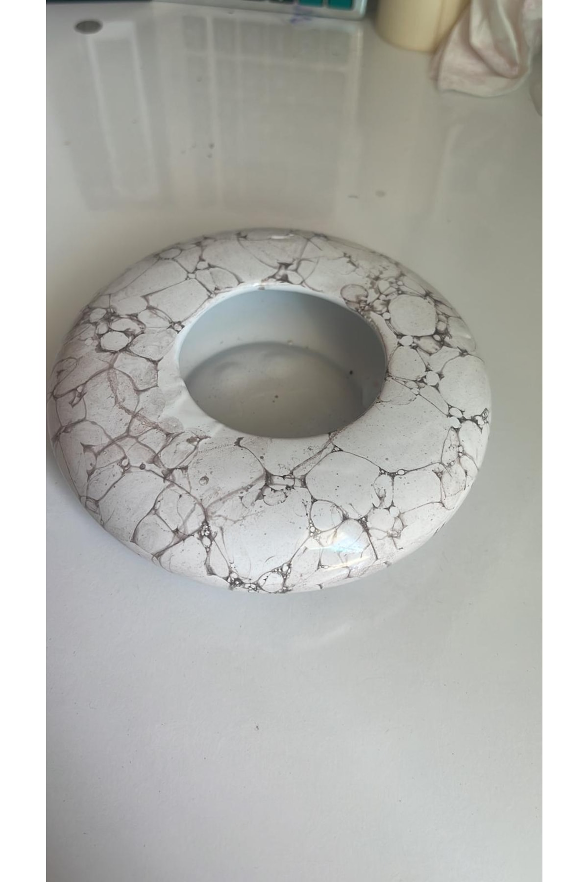 Tropikal Peysaj Kaktüs Sukulent Saksısı