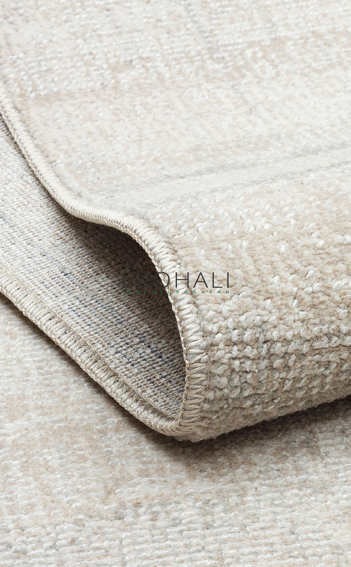 Kalahari Koleksiyonu Sade ve Şık Halı  KLH 01 Grey Beige