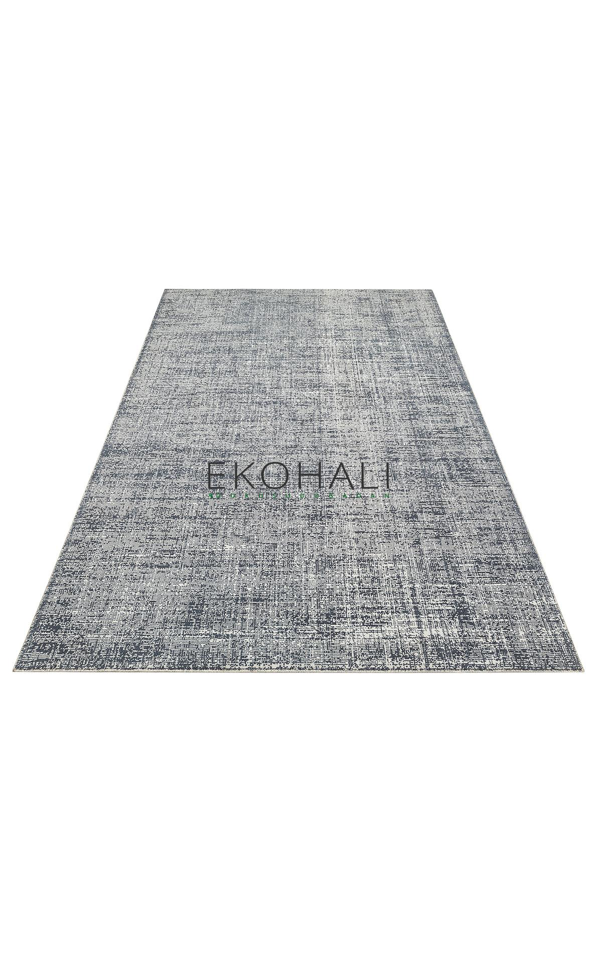 Kalahari Koleksiyonu Sade ve Şık Halı KLH Plain Anthracite