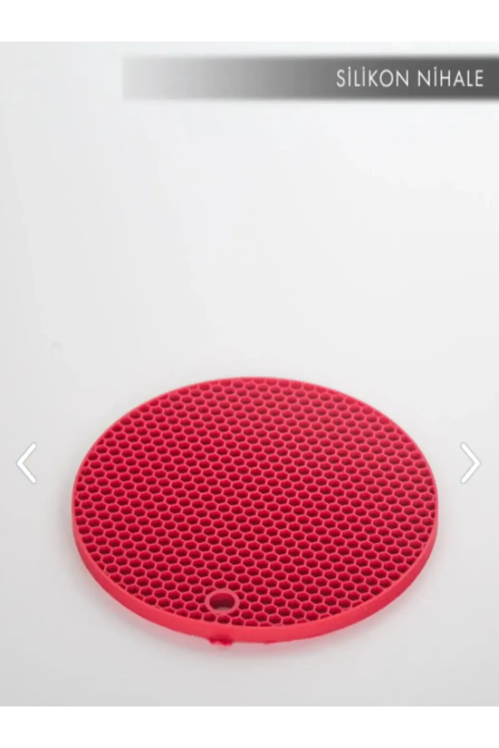 Kalburabastı Kalıbı, Rengarenk Yuvarlak Silikon Nihale, Silikon