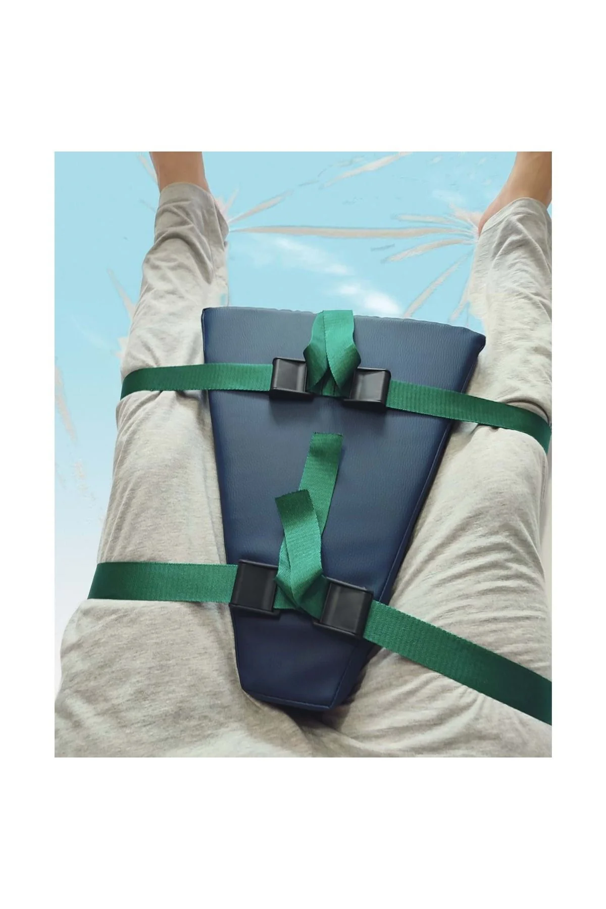 Kalça Abdüksiyon Yastığı Üçgen Yastık Bacak Arası Sabitleme