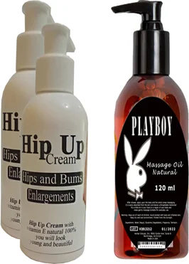 Kalça Kaldırma Kremi ve Masaj Yağı Seti - Vücut Şekillendirici Bakım (2x120ml + 1x120ml) Fiyatı, Yorumları ve Özellikleri