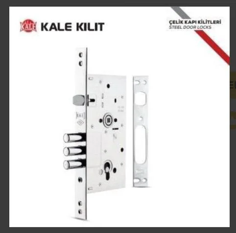 Kale 252 R SN Çelik Kapı Emniyet Kilit (BARELSİZ)