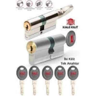 Kale 264 CEC Bilyalı Tuzaklı İkiz Silindir 5 Anahtarlı Kale 264 CEC Bilyalı Tuzaklı İkiz Silindir 5 Anahtarlı
