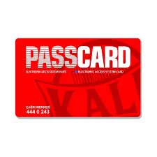 Kale Geçiş Kontrol Ünitesi-Passcard EM 2 Adet