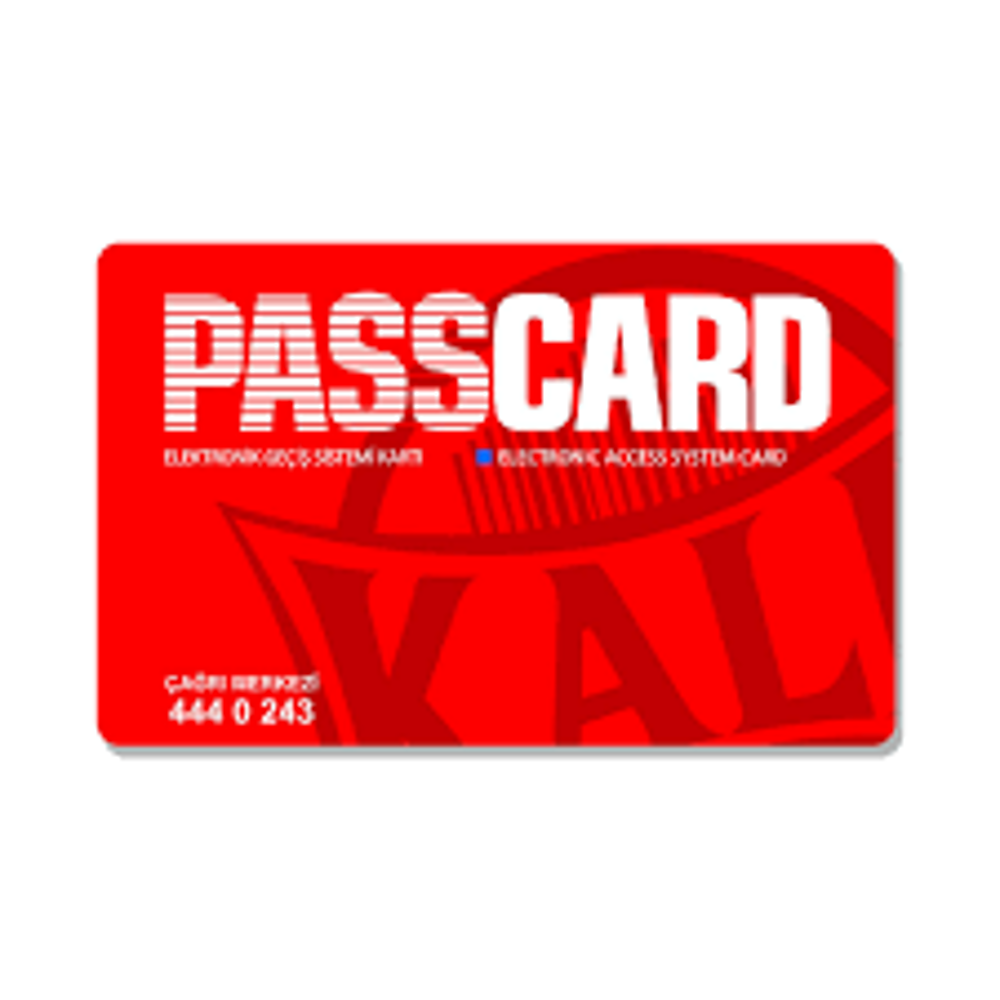 Kale Geçiş Kontrol Ünitesi-Passcard EM 2 Adet