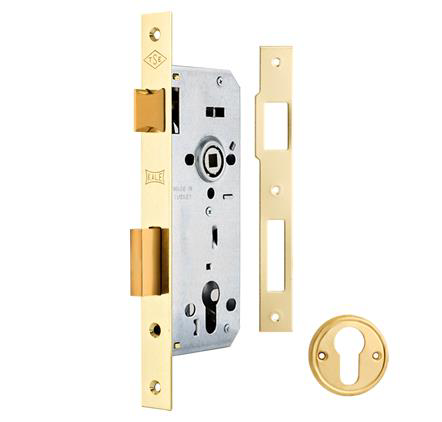 Kale Kilit  152R-60Mm Diş Kapi Silindirli Nikel