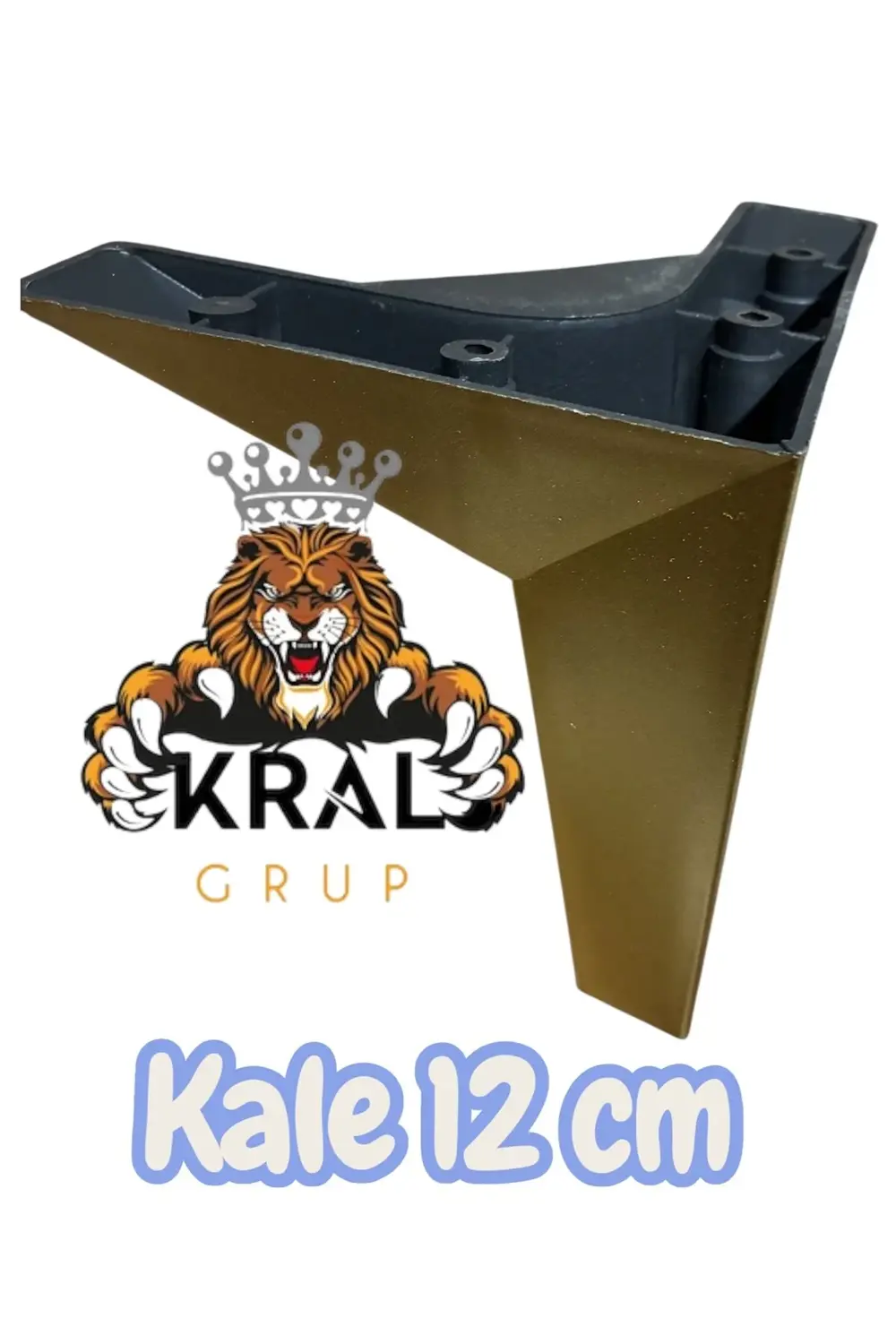 Kale Lüks Mobilya Kanepe Koltuk Tv Ünitesi Ayağı 12 Cm Plastik Yü