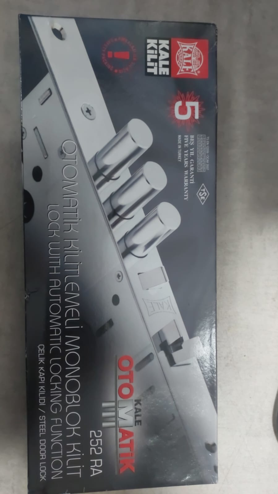 Kale Monoblkok Otomatik Çelik Kapi Kilidi