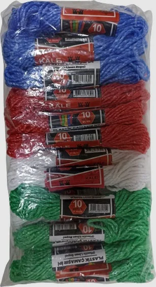 Kale Plastik Çamaşır İpi 10 Metre 24 Adet 5224 Diğer