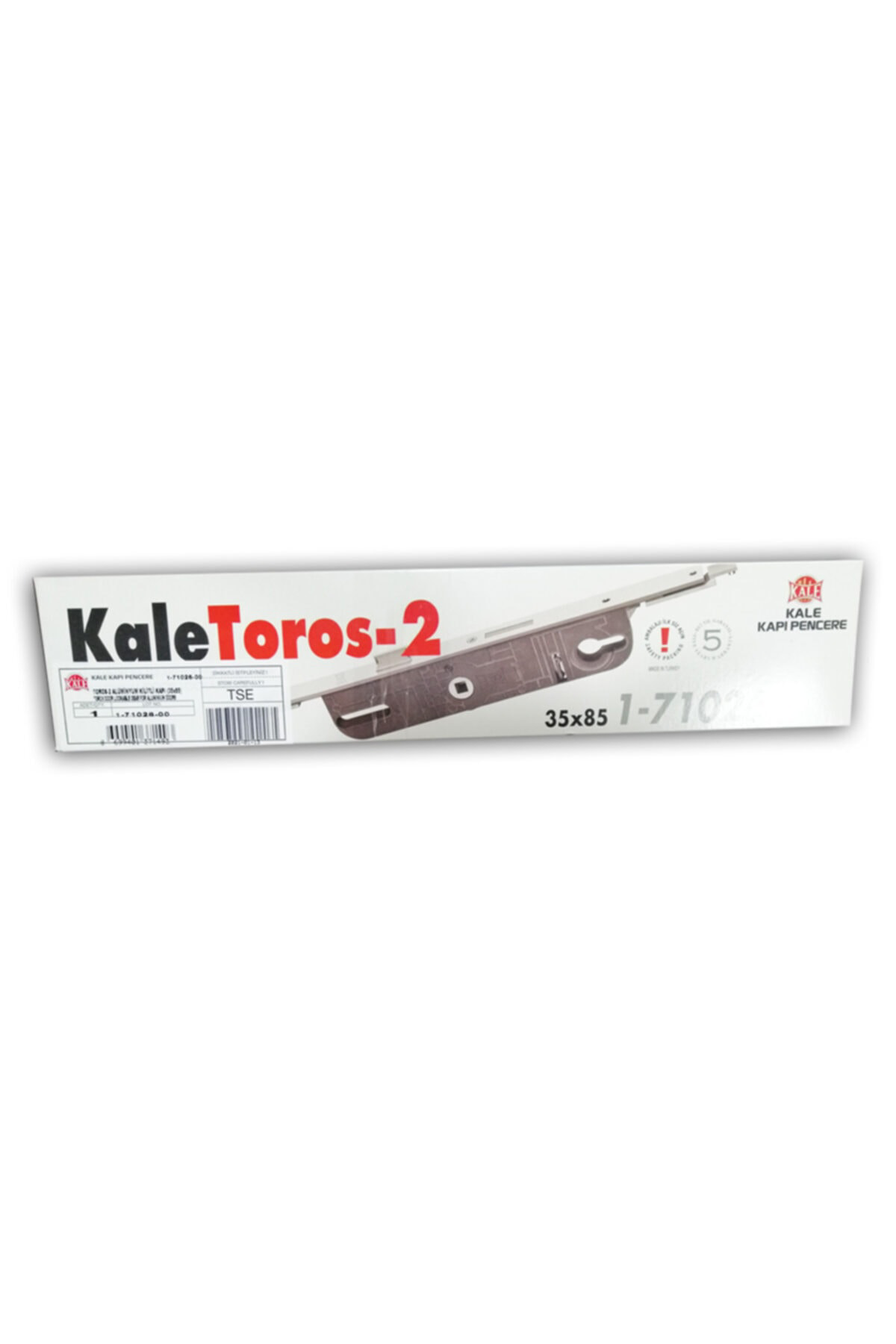 Kale Toros-2 Pimapen Pvc Kapı Kilidi 35x85 1-71026