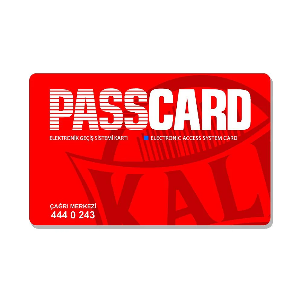 Kale X5 Passcard Em Kart