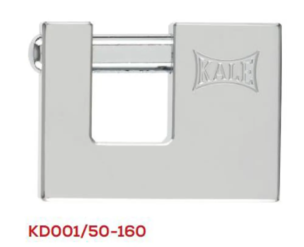 Kale Yatay Pirinç Saten Krom Kaplama 60 Mm