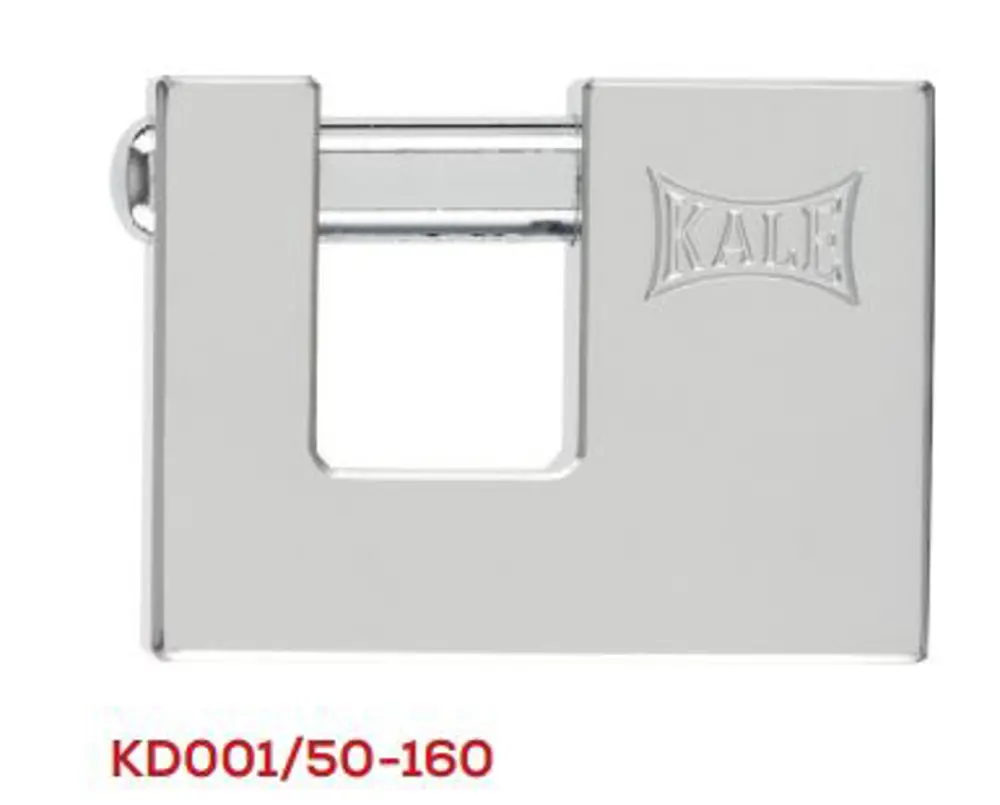 Kale Yatay Pirinç Saten Krom Kaplama 70 Mm