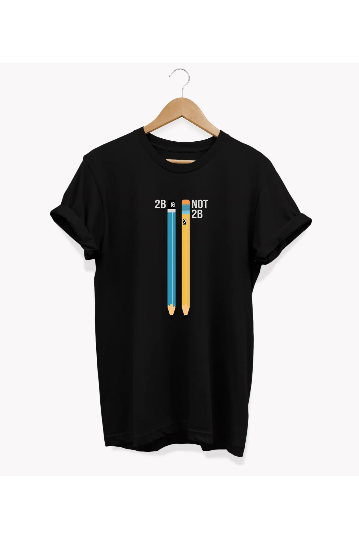 , Kalem Baskılı, %100 Pamuk, Bisiklet Yaka, Oversize T-shirt, Büy