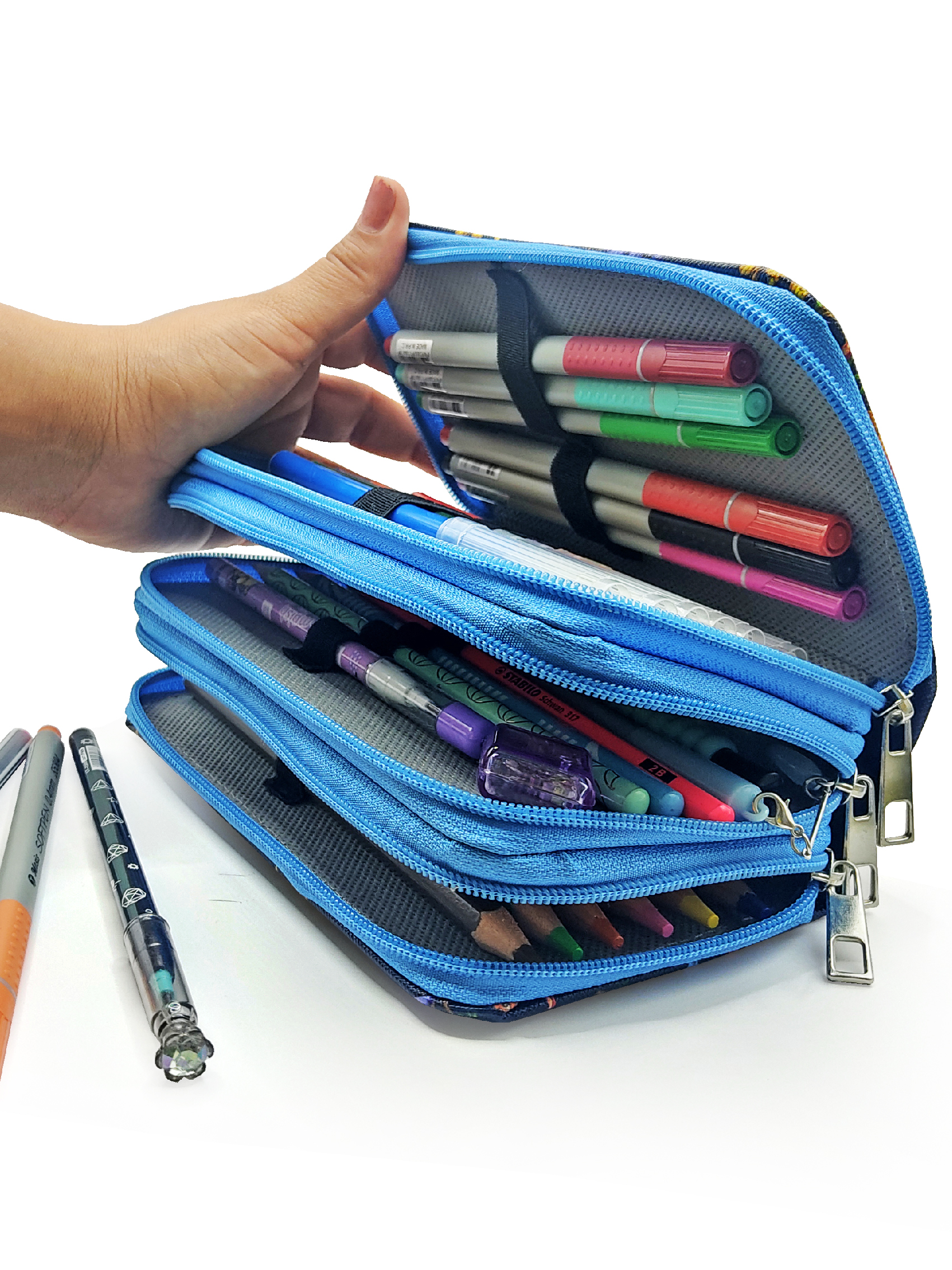 Kalem Kutusu Astronot Uzay Galaksi Kawai Organizer kalemkutu Vega