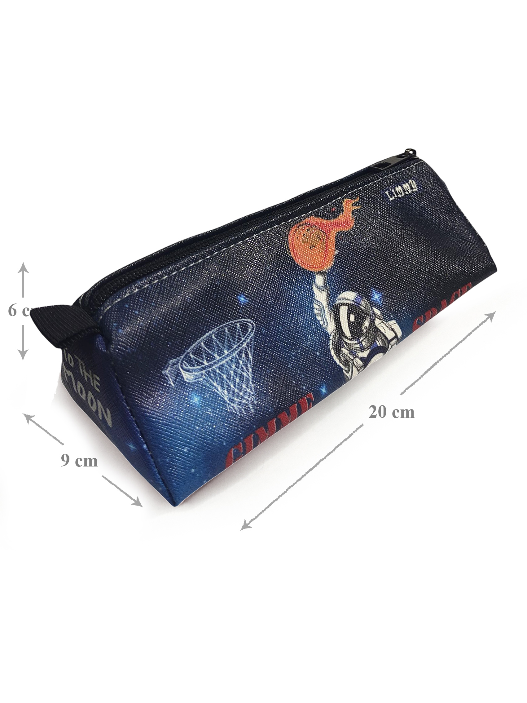 Kalem Kutusu Basketbolcu Astronot Space Üçgen Kalemkutu Jumbo Veg