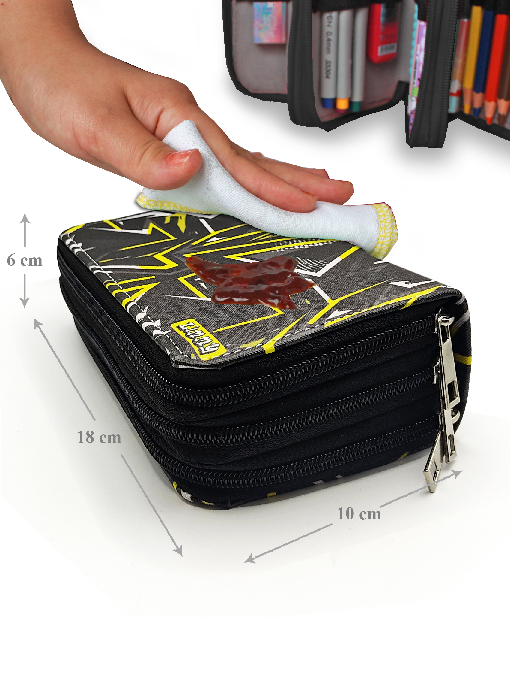Kalem Kutusu Siyah Kamuflaj Geometrik Desen Organizer Kalemkutu V Kalem Kutusu Siyah Kamuflaj Geometrik Desen Organizer Kalemkutu V