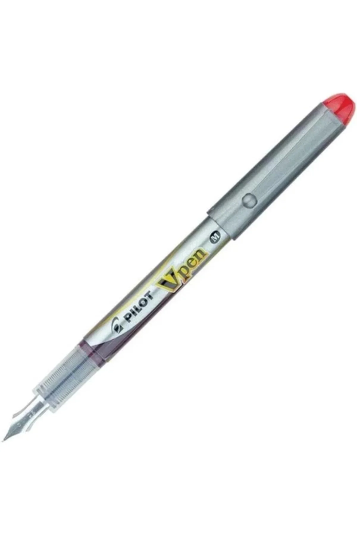 Kalem tutucu tek kullanımlık V Pen kırmızı SVP 4M R, kırmızı