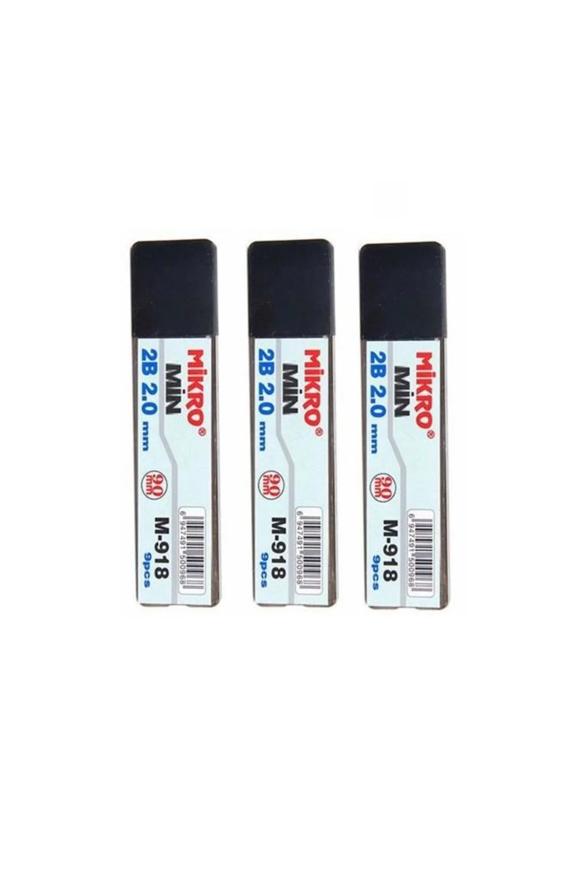 Kalem Ucu 2.0mm 2b 2b Kalem Ucu 2mm Siyah 3 Adet