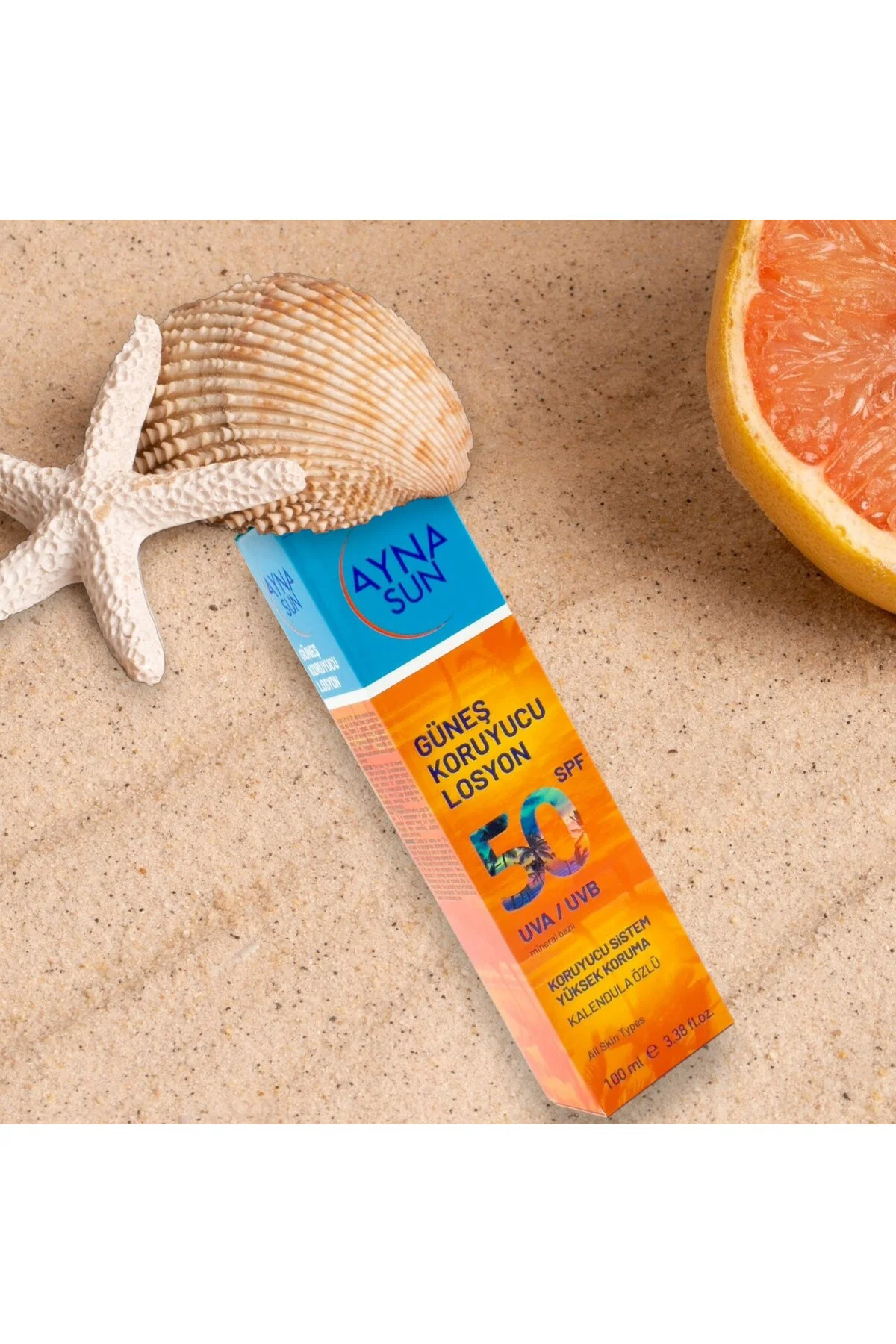 Kalendula Özlü Güneş Koruyucu Losyon 100 ML 50+ SPF Kalendula Özlü Güneş Koruyucu Losyon 100 ML 50+ SPF - Görsel 2