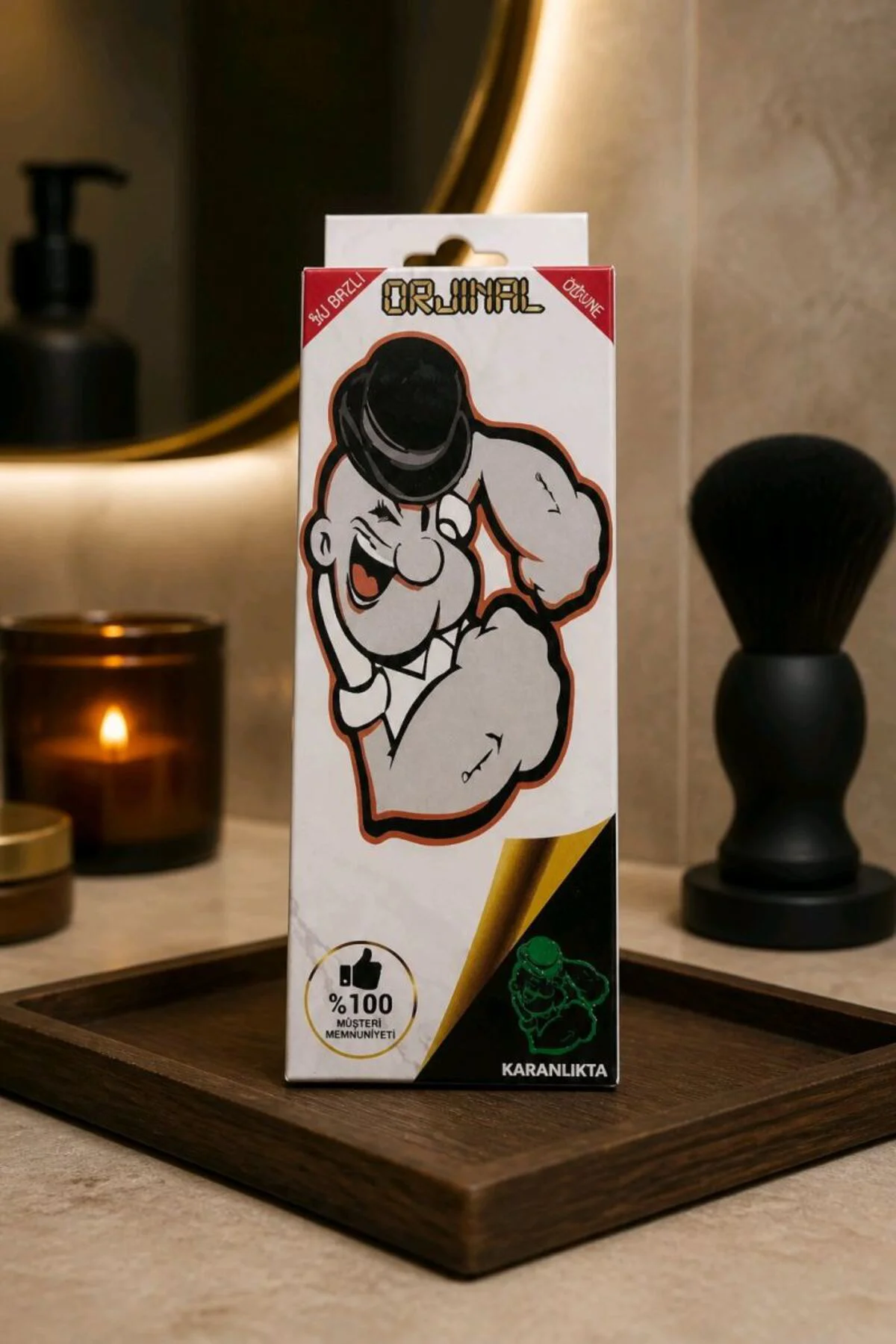 Kalıcı Gece Fosforlu Figürlü Dövme