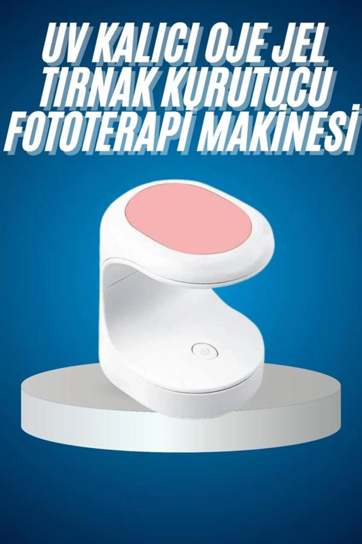 Kalıcı Oje Kurutucu UV Led Teknolojisi Taşınabilir Mini Tırnak Ku